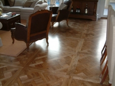 1. Antique stain on Oak parquet Brighton