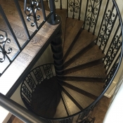 4. Antique Stain American Oak Stair Treads